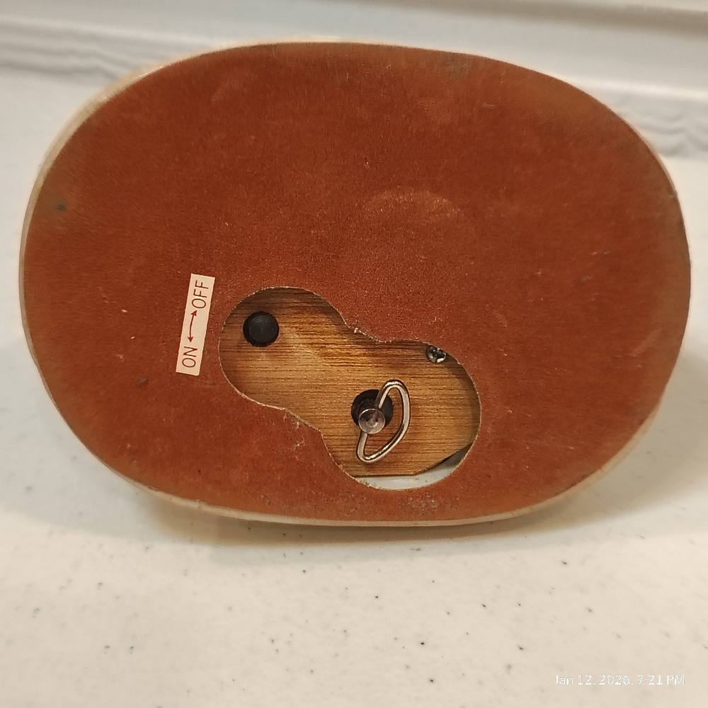 Vintage Ceramic Peter Rabbit Music Box with animated rabbit by Price  Products - Picture 5 of 6